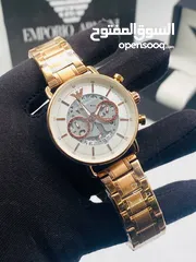  8 Emporio armani امبوريوم ارماني بطارية  ساعات شبابية فخمه
