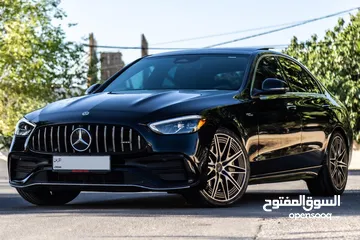  2 C 43 AMG 2023 فحص كامل بانوراما 402 حصان محرك 2000 سي سي بحال الوكاله