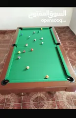  7 طاولات بلياردو جديده للبيع