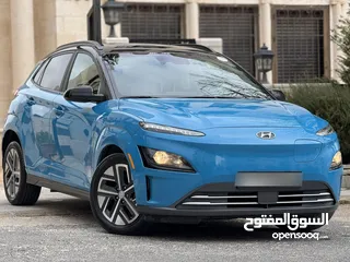 1 ‎هيونداي كونا كهرباء موديل 2022 كلين تايتل خالي من الحوادث جمرك اليوم ترخيص وتأمين سنه كامله
