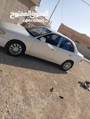  1 جنط 14حديد مع طاسات كوشوك امامي نظيف خلفي نص عمر البدل