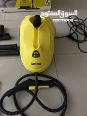  3 مضخه و مكنسه بخاريه للتعقيم بحاله ممتازه شبه جديده