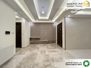  16 شقة شبه ارضية 175م2 فاخرة للبيع في طريق المطار/ مشروع لومينوس 1 ( إسكان المنصور )