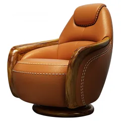  17 chair Rosewood ebony leather sofa
