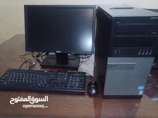  3 Desktop Dell Core i5 كمبيوتر دل للبيع