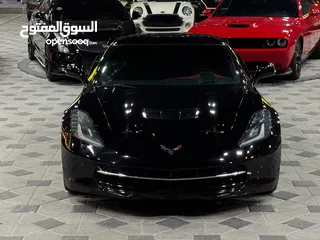  4 CHEVROLET CORVETTE C7 STINGRAY Z51 3LT BLACK EDITION 2015