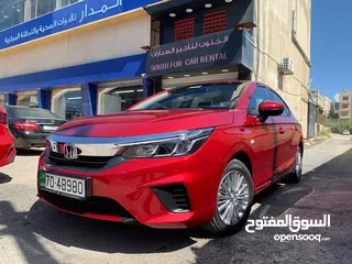  10 للايجار الان هوندا سيتي موديل 2023 فل كامل اضافات باقل الاسعار