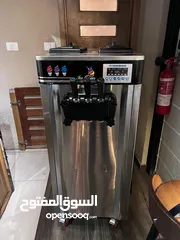  1 ماكنة صنع البوظة ثلاثة رؤوس