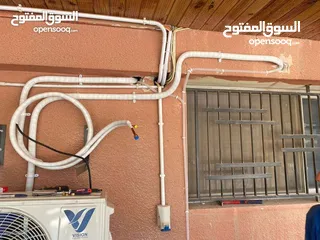  10 فك وتركيب المكيفات نقل المكيفات صيانه المكيفات تعبئة غاز تأسيس مواسير نحاس غسيل مكيفات