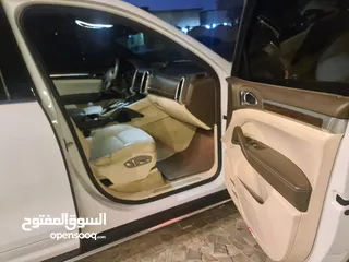  18 بورش كايين اس خليجي بانوراما ابيض من داخل ابيض مع اسبريسو مفحوص و إطارات جديده ميشلان  ...