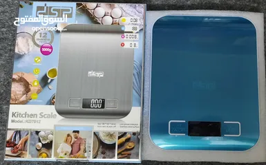  11 ميزان دقيق بالغرام لغاية 5 كيلو منزل او محل او مطبخ ستانلس معدن شاشه LCD ميزان طعام ميزان نادي