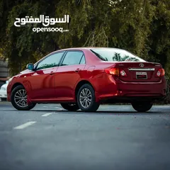  5 TOYOTA COROLLA  Excellent Condition 2010 Red