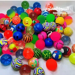  8 ماكينات علكة و مصاص وطابات هدايا طابات مجنونة هزازات اطفال