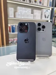  2 Iphone 15 pro 256 GB بحالة الوكاله  آيفون 15 برو 256