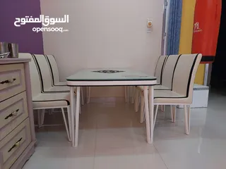  2 Dinning Table with 6 Chairs