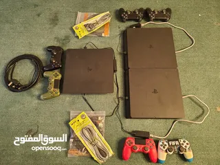  5 بلايستيشنات 4 سلم مهكرات ps4 slim