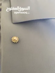  4 طقم صيفي خفيف بلون أزرق سماوي