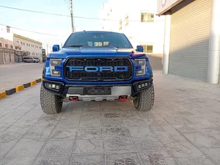  1 فورد رابتر أصلي للبيع للجادين فقط بسعر مناسب  F150  2018 أزرق جنط بي دلك فل بنوراما