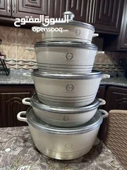  8 طقم طناجر 5 قطع