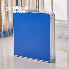  6 طاولة المنيوم خفيفه وسهله الطئ