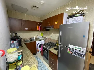  9 شقة مفروشة غرفة وصالة فرش فاخر / Furnished apartment, one bedroom and a hall, luxurious furniture