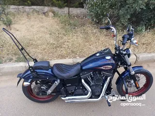  1 Harley Davidson street bob 2013.1700ccبحاله الوكاله