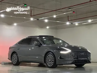  4 Hyndai Sonata 2021 Hybrid  بحالة الوكالة