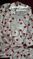  3 Red heart pyjama box