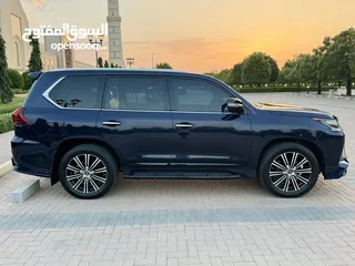  4 لكزس LX 570 s سبورت خليجي 2018 اللون ديواني كحلي مميز