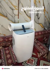 18 مكيف مكيفات انفنتر متنقل رقم التليفون بالاعلان  بحاله الوكاله مسطره وبايبي وريموت ومقفول شبه جديد