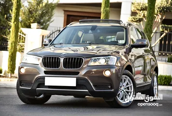  1 بي ام دبليو X3 بنزين وارد الوكالة 2013 BMW X3 xDrive28i 4WD