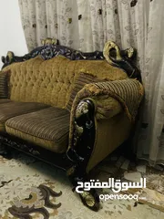  6 طقم كنب خشب زان