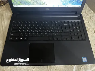  3 لابتوب dell i5 رام 8 جيجا شاشة 15.6 انش فل كيبورد بحالة الجديد سعرر مميز