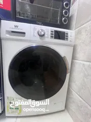  11 بكج كهربائيات 5 قطع بحالة الوكالة: ثلاجة، فرن، غسالة، شاشة، ميكرويف.