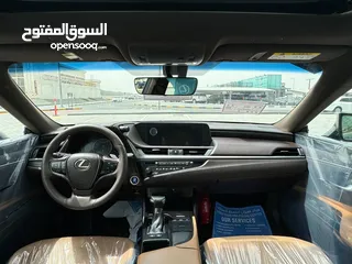  7 لكزس خلجي 2019ES300hبدون حوادث ضمان دخول السعوديه تسجيل الامارات تسجيل عمان