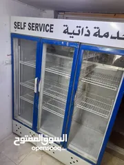  2 ثلاجة عرض مستعملة للبيع