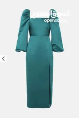  2 فستان اخضر ماركة ‏oasis بريطاني للبيع