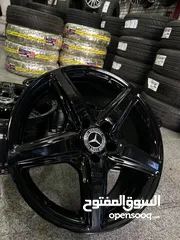  5 /:- جنط مرسيدس  /؛- أصلي بحالة الوكالة /؛- قياس “18” انش