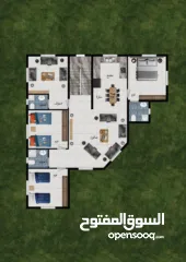  2 بيت متسقل على ارض ومسوره