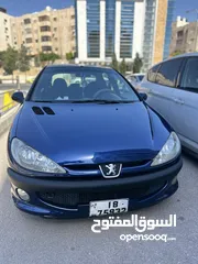  1 بيجو 206 بحاله الوكاله مرخصه سنه كامله