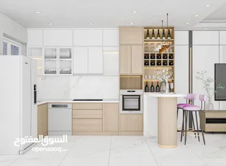  25 مطابخ مودرن لامنيت ايطالي كاش او اقساط بسعر الكاش