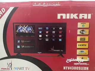  1 Nikai 43 inches Smart TV, FHD, Price 350