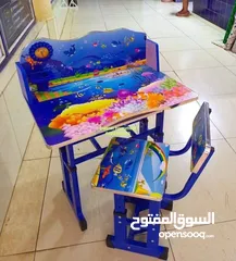  2 مكاتب أطفال الروضة والابتدائي  الطاولة المثالية لطفلك للدراسة واللعب براحة وامان