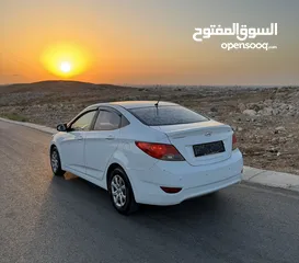  3 هونداي اكسنت 2014/13 اوتومات اربعة غيار كورية بسعر مميز اصل برايڤت