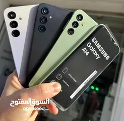  6 مستعمل اخو الجديد Samsung A14 رام  8 جيجا 64 و  128 اغراضة والكرتونة الأصلية متوفر توصيل