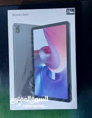  1 جهاز تابلت بلاك فيو تاب16 Blackview tab 16 مستعمل بحال الوكالة للبيع مع جميع ملحقاته و ملحقات إضافية