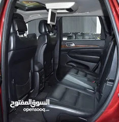  12 Jeep Grand Cherokee Limited 4x4 ( 2013 Model ) in Red Color GCC Specs