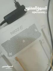  1 راوتر زين شبه جديد للبيع استعمال شهر