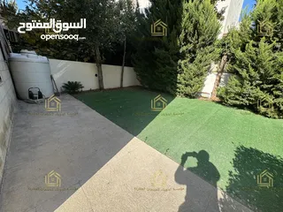  13 شقه فارغة - عبدون - 3نوم - ارضي - حديقة - ترسات - قرب الخدمات العامة