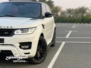  7 Ronge Rover sport 2014 Soupercharge Full option
